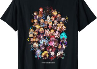 Granblue, Fantasy, Versus, Rising, chibi characters, T-Shirt